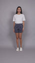 OWO The Label Women Shorts, Half Pant For Women Stripe Print, Best Quality Shorts (OTLWS06)